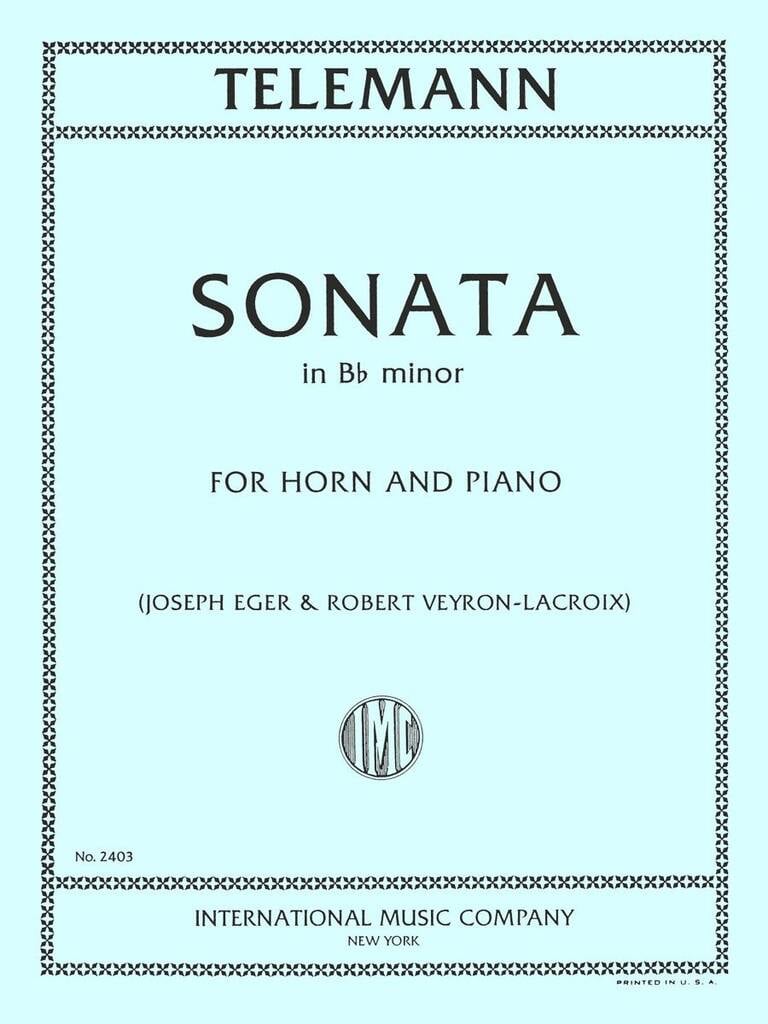 Sonata Si B M. (Eger/Veyron-Lacroix)